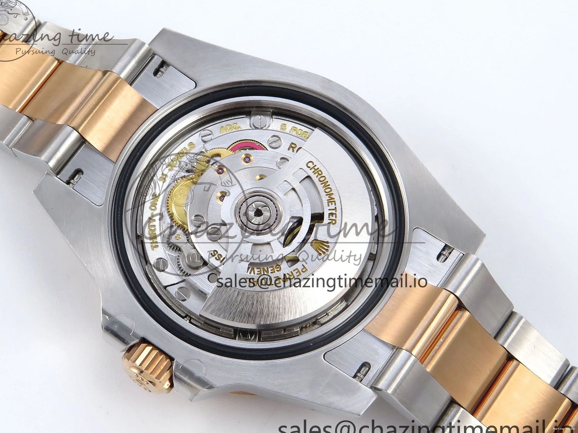 0410 StreetReady GMT-Master II 126711 CHNR Black Brown Ceramic 904L Steel EWE 1:1 Best Edition on Oyster Strap EWE3285 V 819